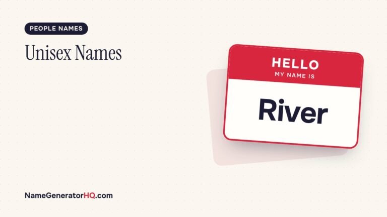 Unisex Names: The Most Popular Shared Names, Decade by Decade